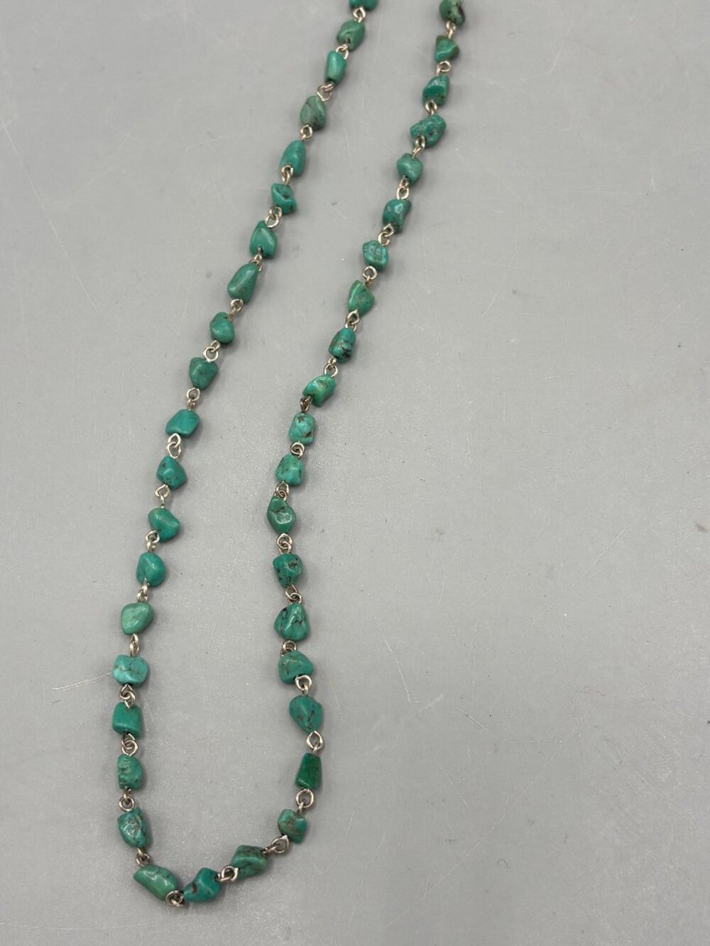 Carolyn Pollack Turquoise and Sterling Silver Necklace